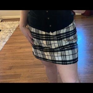 Plaid Skirt